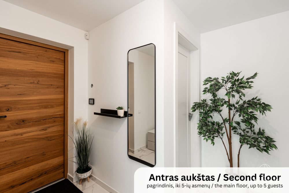 Cottage apartment for rent in Kunigiskiai. Just 250 meters to the sea!