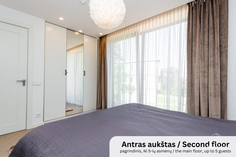 Cottage apartment for rent in Kunigiskiai. Just 250 meters to the sea!