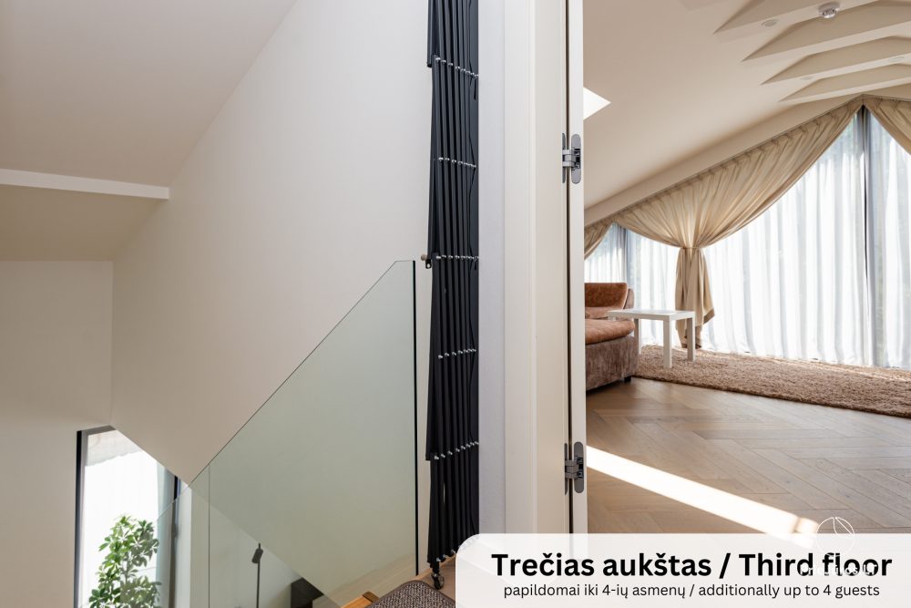 Cottage apartment for rent in Kunigiskiai. Just 250 meters to the sea!