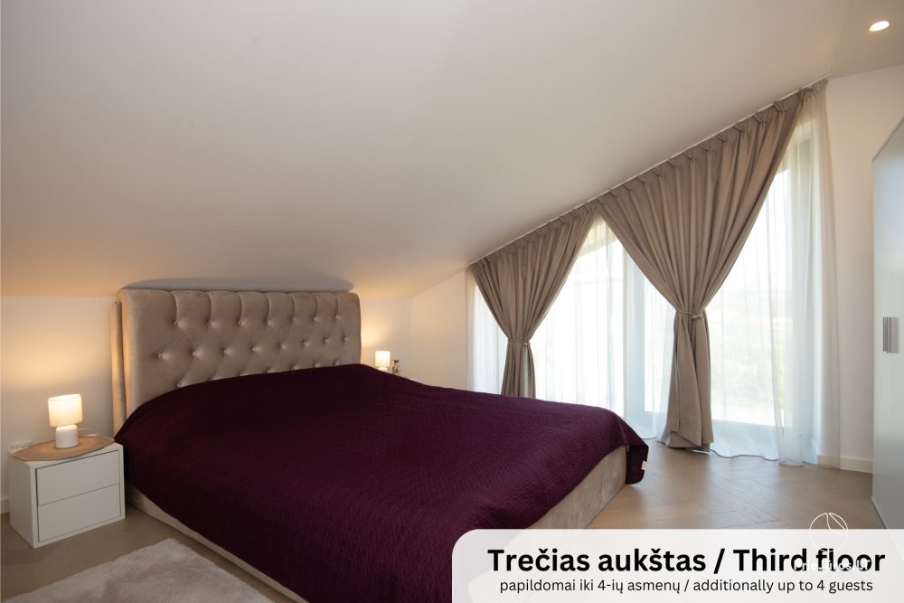 Cottage apartment for rent in Kunigiskiai. Just 250 meters to the sea!