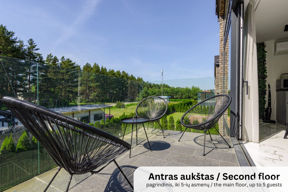 Cottage apartment for rent in Kunigiskiai. Just 250 meters to the sea!