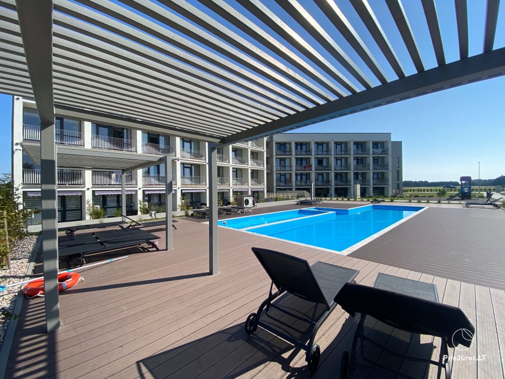 Newly furnished flat for rent in Sventoji. Heated swimming pool in the yard - 1