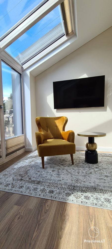 New, spacious J&D Apartment in Palanga near a pine forest, 400 m to the sea