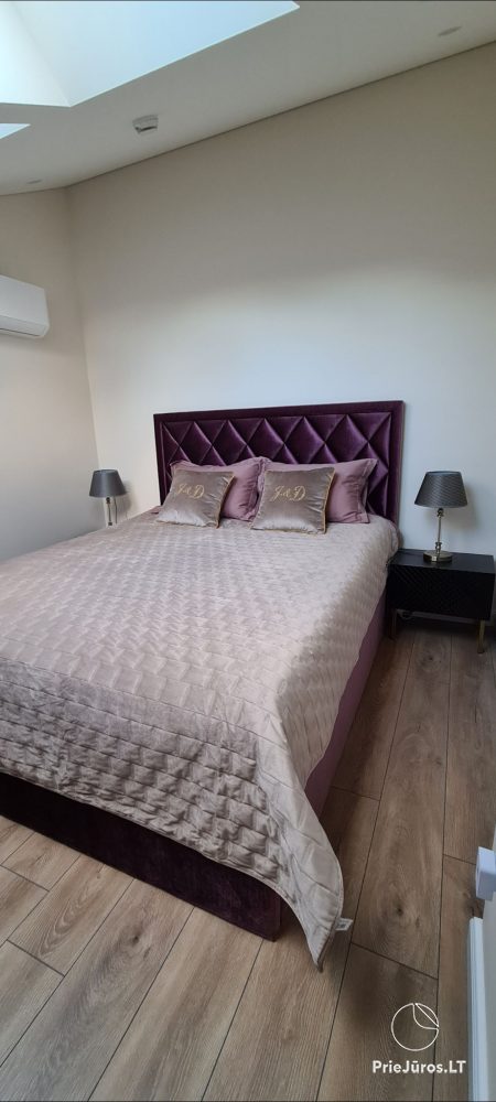 New, spacious J&D Apartment in Palanga near a pine forest, 400 m to the sea