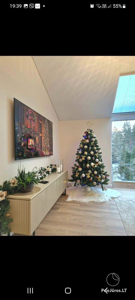 New, spacious J&D Apartment in Palanga near a pine forest, 400 m to the sea