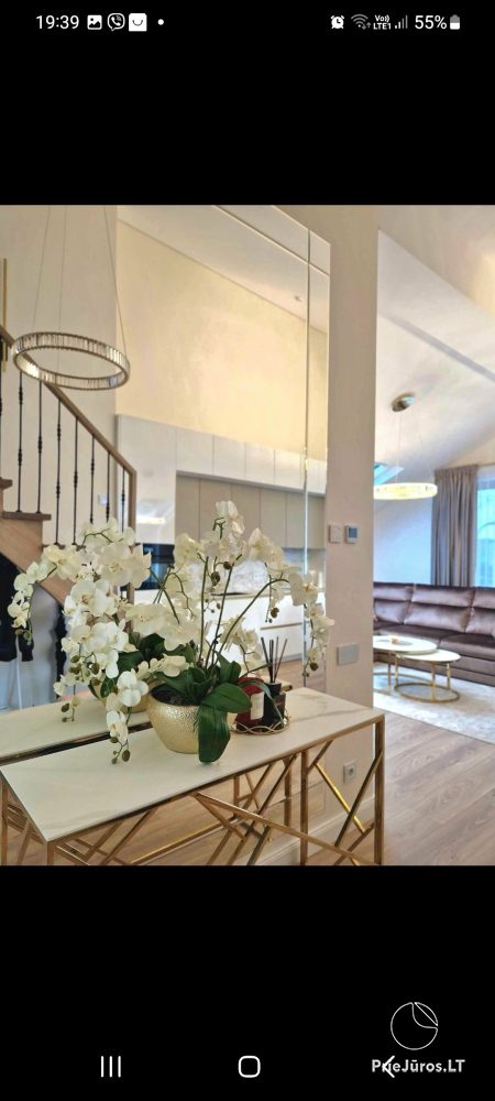 New, spacious J&D Apartment in Palanga near a pine forest, 400 m to the sea