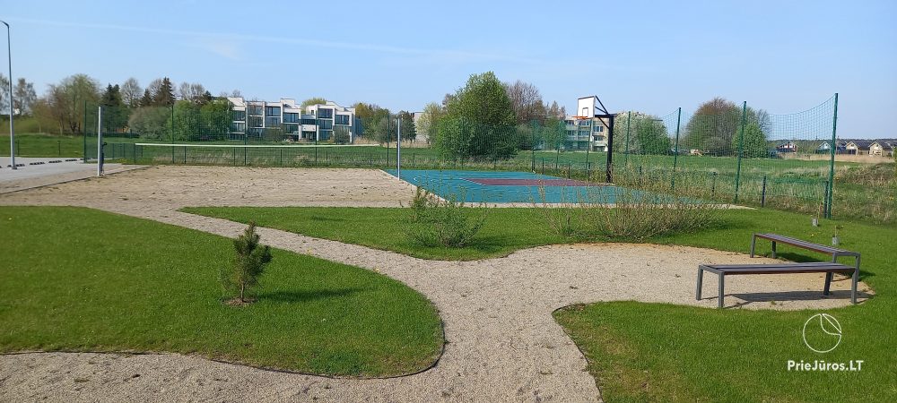 Newly furnished apartment for rent in Šventoja, complex, Mano Šventovė