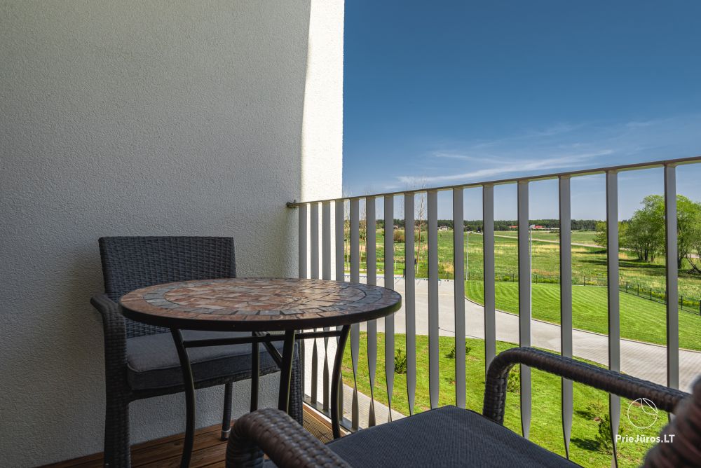 Newly furnished apartment for rent in Šventoja, complex, Mano Šventovė
