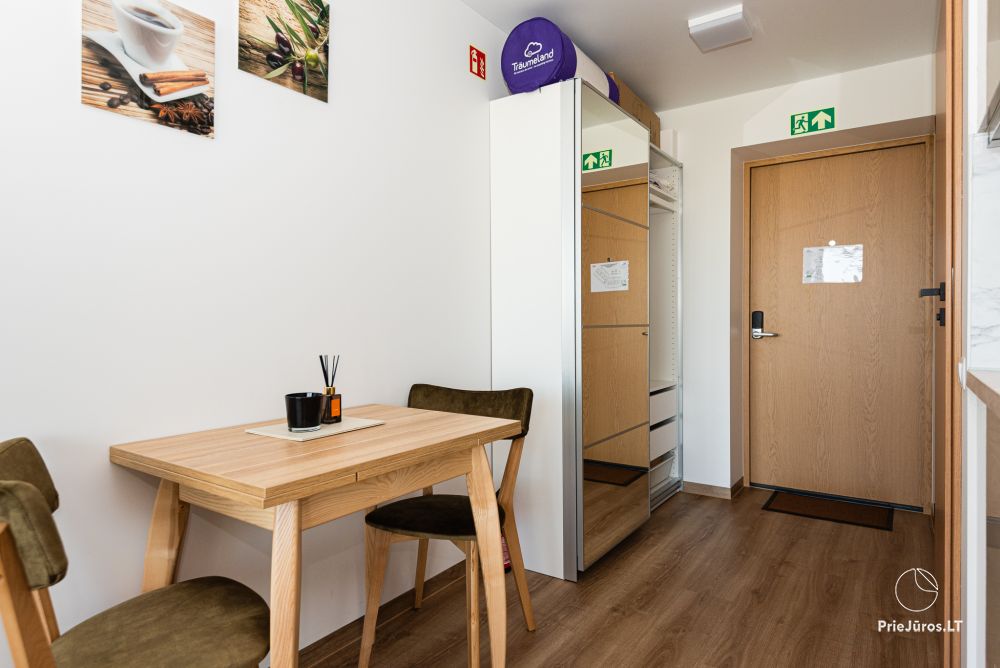 Newly furnished apartment for rent in Šventoja, complex, Mano Šventovė