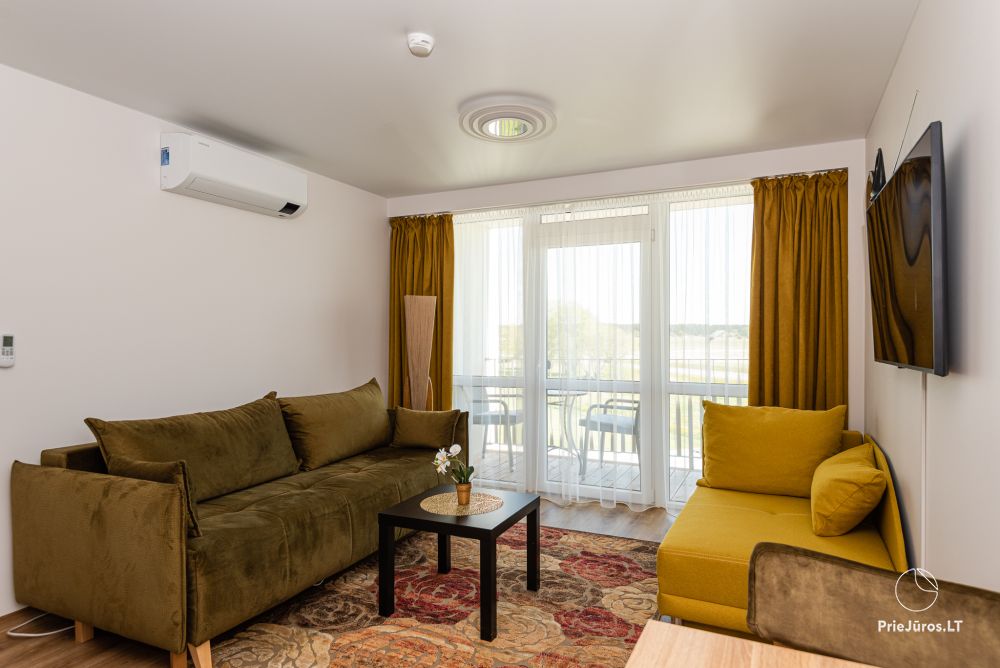Newly furnished apartment for rent in Šventoja, complex, Mano Šventovė