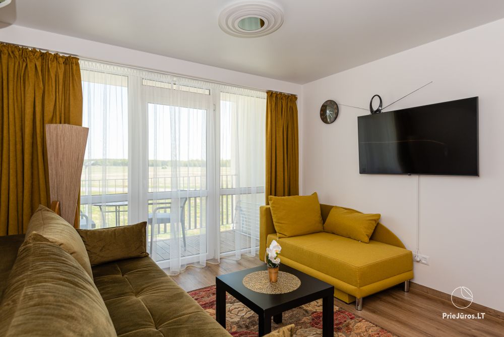 Newly furnished apartment for rent in Šventoja, complex, Mano Šventovė