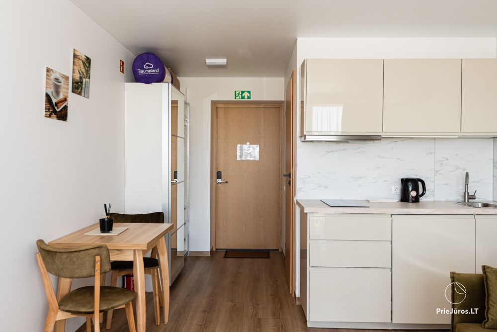 Newly furnished apartment for rent in Šventoja, complex, Mano Šventovė