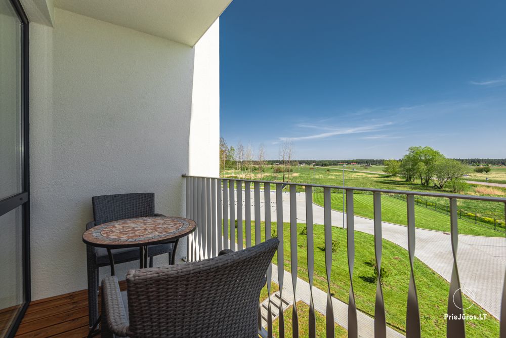 Newly furnished apartment for rent in Šventoja, complex, Mano Šventovė