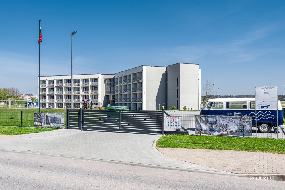 Newly furnished apartment for rent in Šventoja, complex, Mano Šventovė