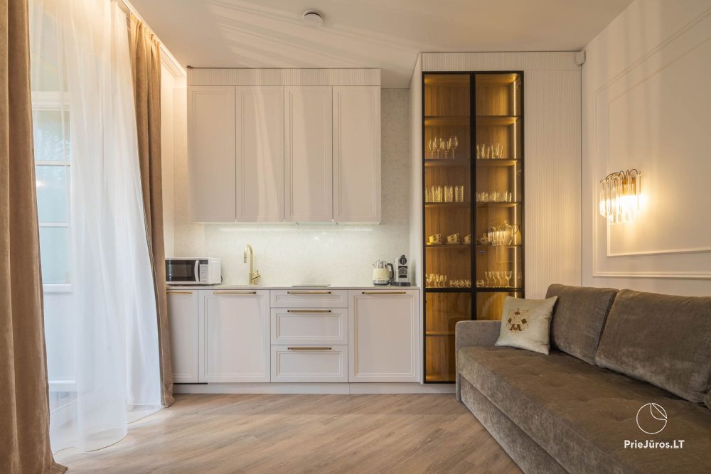 Meilės Alėja Home – Palanga – Studio for Two in a Fantastic Location by the Park, 3 Min to the Sea