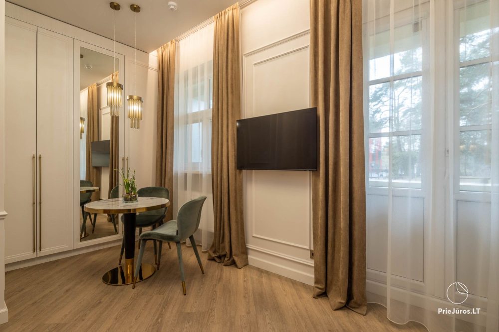 Meilės Alėja Home – Palanga – Studio for Two in a Fantastic Location by the Park, 3 Min to the Sea