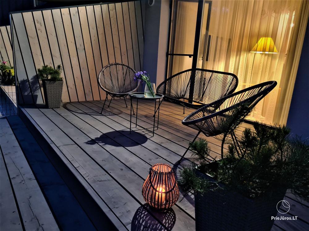 Sakai Home - Mano jūra 2, Kunigiškiai – Apartments with Terrace and Courtyard, Complex with Pool