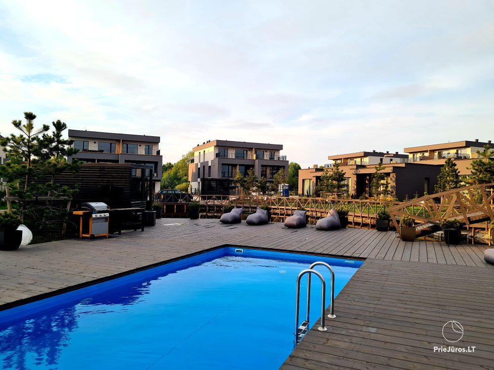 Samana Home - Mano jūra 2, Kunigiškiai - apartments with terrace and courtyard, complex with pool