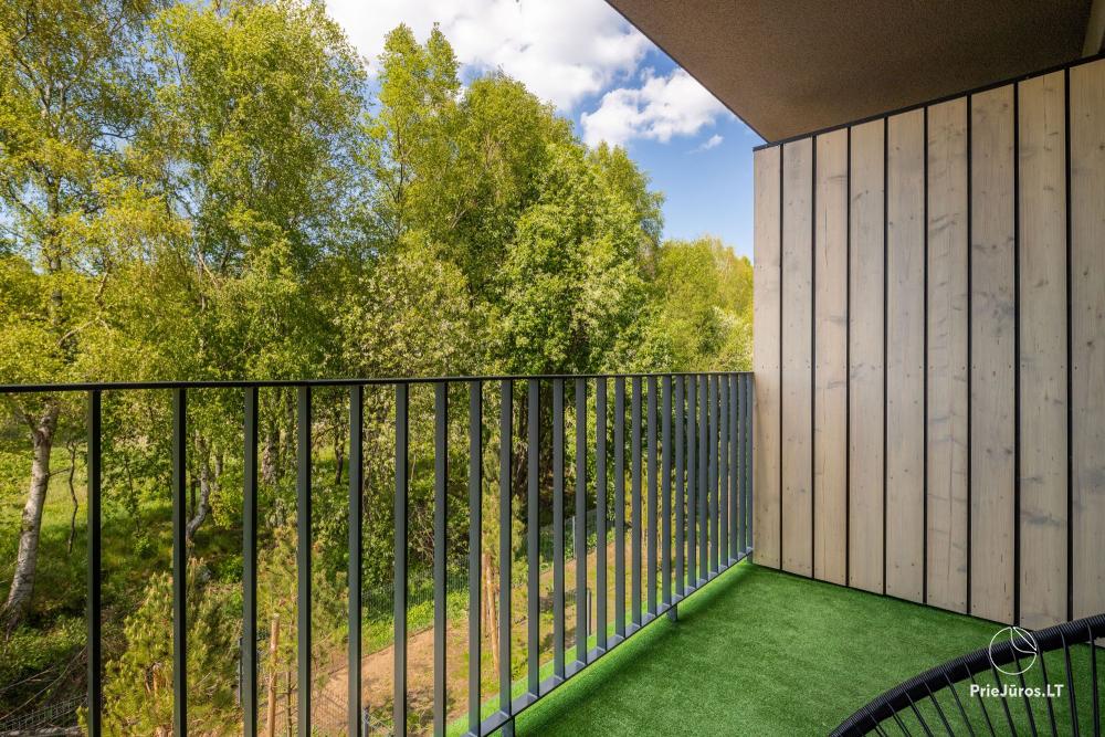 «Medus Home» - «Mano jūra 2», Куникишкяй – апартаменты с видом на лес, бассейн в комплексе