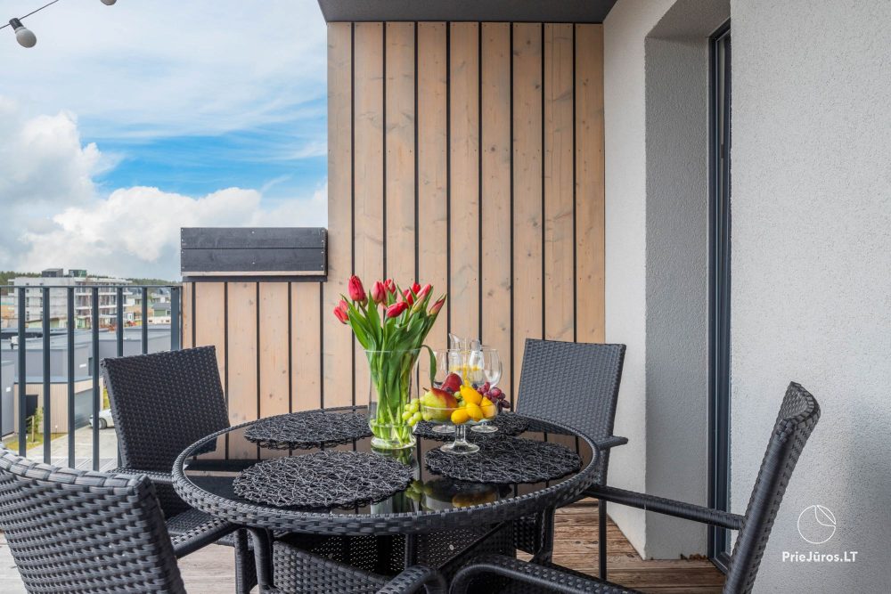 Odri Home - Mano jūra 2, Kunigiškiai – apartments with a large terrace, sun loungers