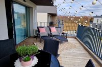 Odri Home - Mano jūra 2, Kunigiškiai – apartments with a large terrace, sun loungers