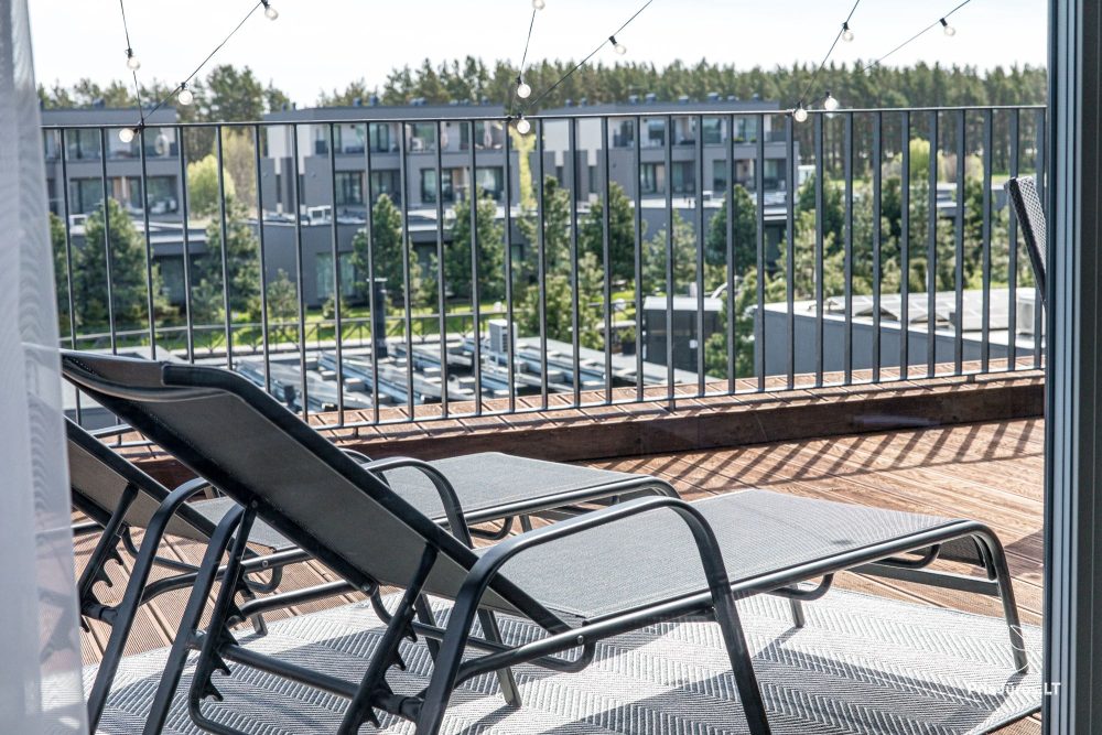 Odri Home - Mano jūra 2, Kunigiškiai – apartments with a large terrace, sun loungers