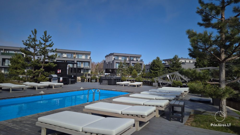 Odri Home - Mano jūra 2, Kunigiškiai – apartments with a large terrace, sun loungers