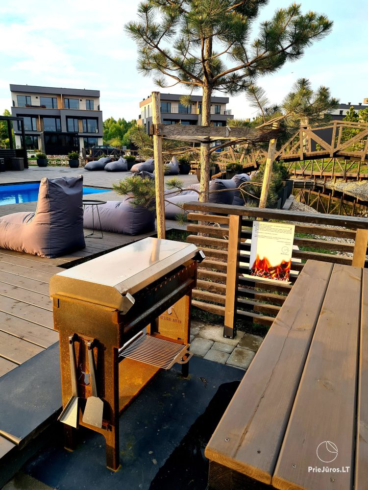 Sea House - Mano jūra 2, Kunigiškiai – ground floor apartments, pool in the complex