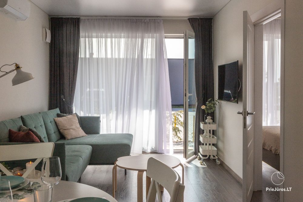 Sea House - Mano jūra 2, Kunigiškiai – ground floor apartments, pool in the complex