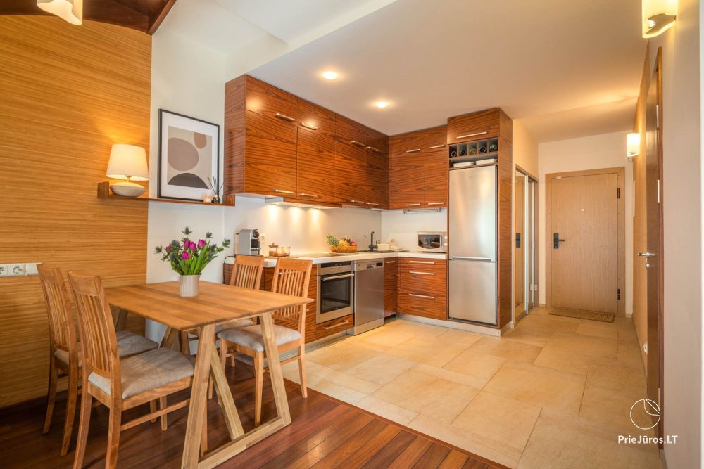 70 m² apartments with a terrace and lagoon view + SPA | Nida