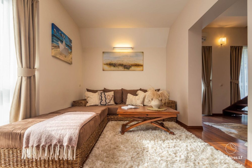 70 m² apartments with a terrace and lagoon view + SPA | Nida