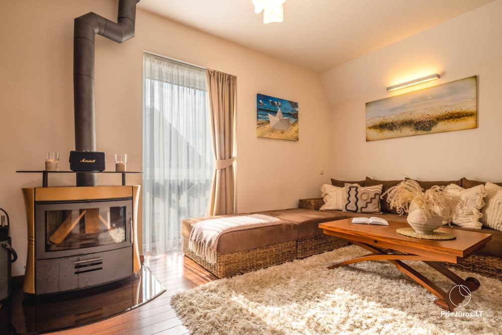 70 m² apartments with a terrace and lagoon view + SPA | Nida