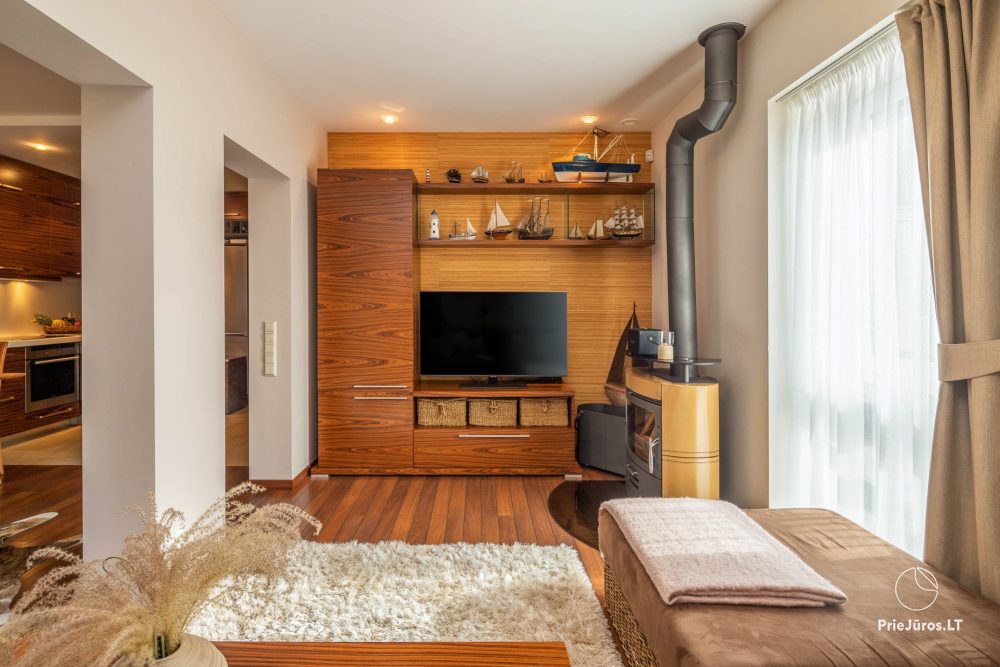 70 m² apartments with a terrace and lagoon view + SPA | Nida