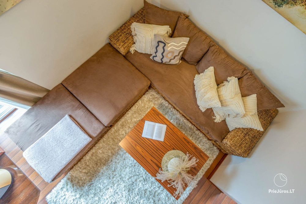 70 m² apartments with a terrace and lagoon view + SPA | Nida