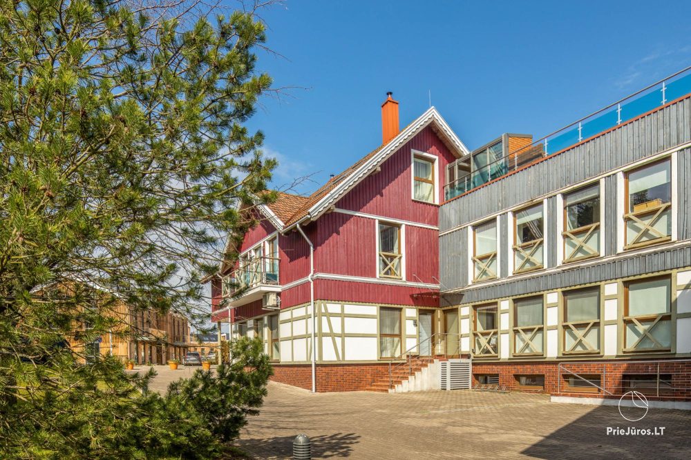 70 m² apartments with a terrace and lagoon view + SPA | Nida