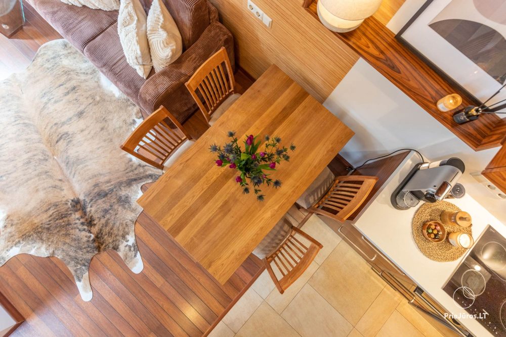 70 m² apartments with a terrace and lagoon view + SPA | Nida