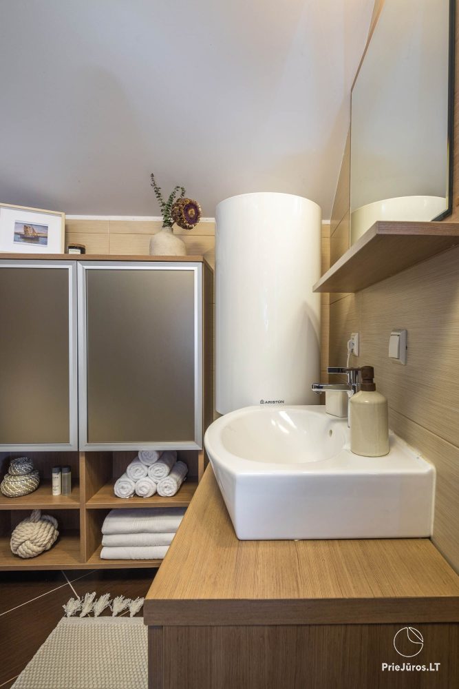70 m² apartments with a terrace and lagoon view + SPA | Nida