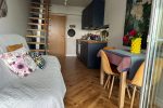 A stylish apartment for four people in Pervalka on the shore of the lagoon. Flat with terrace for two persons in Juodkrante - 2