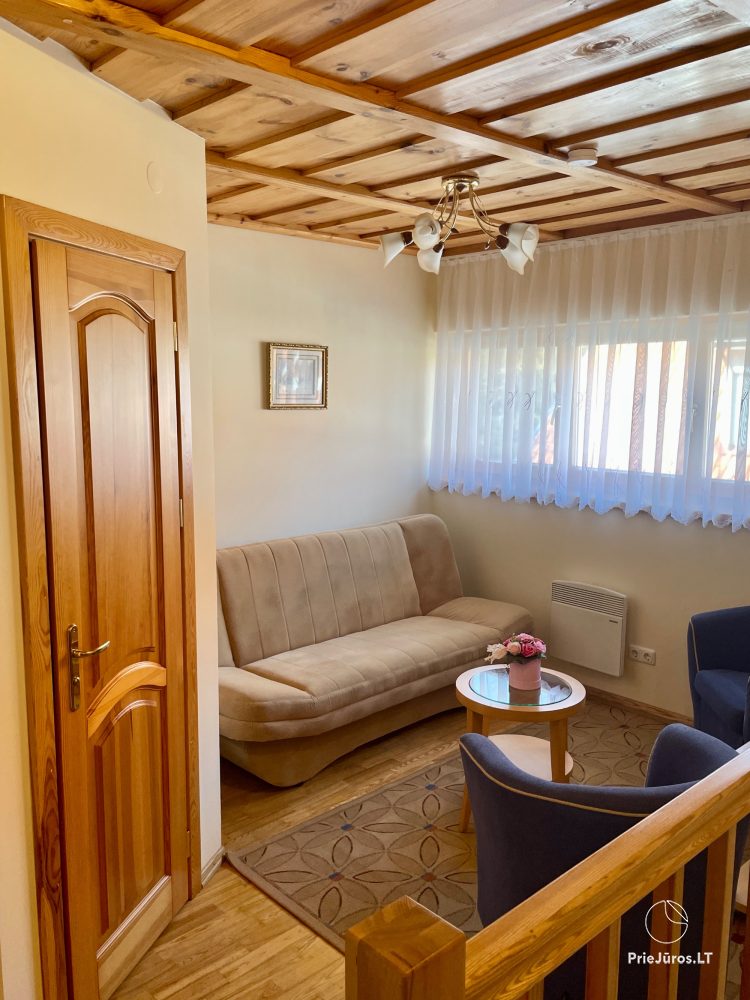 2-Storey Cottage in Nida for Rent Up to 7 People
