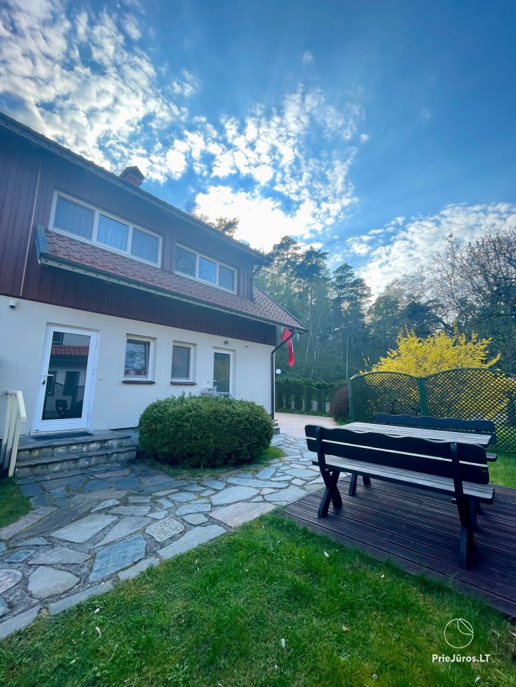 2-Storey Cottage in Nida for Rent Up to 7 People