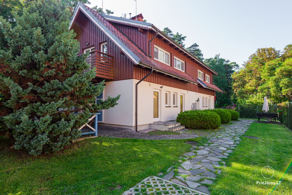 2-Storey Cottage in Nida for Rent Up to 7 People
