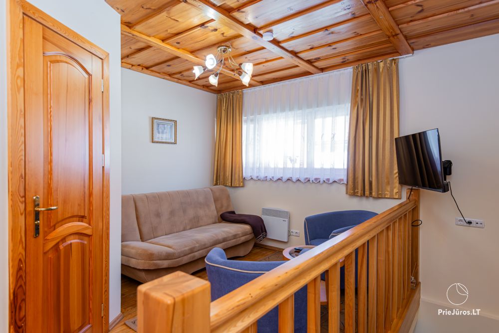 2-Storey Cottage in Nida for Rent Up to 7 People