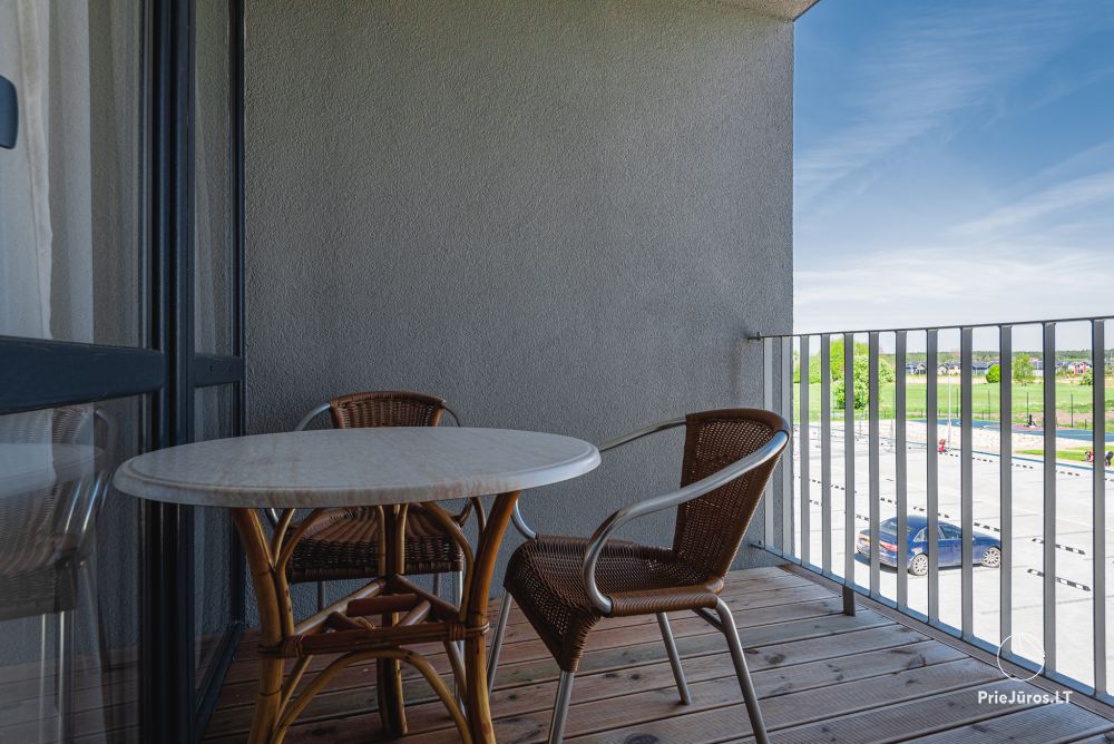 New apartments with pool and gym for rent in Sventoji