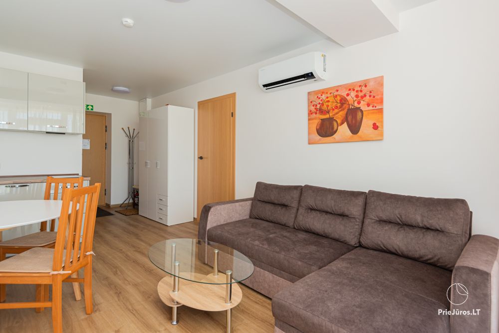 New apartments with pool and gym for rent in Sventoji