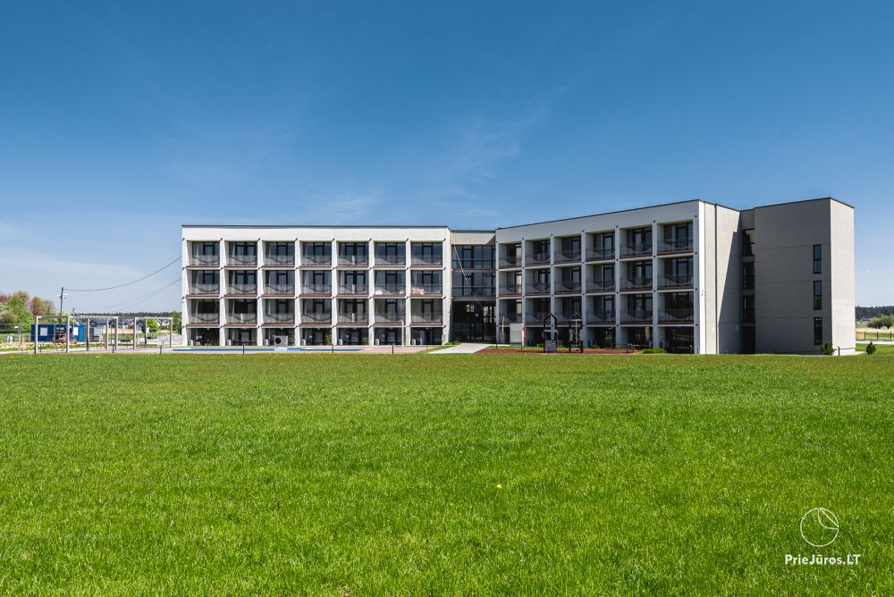 New apartments with pool and gym for rent in Sventoji