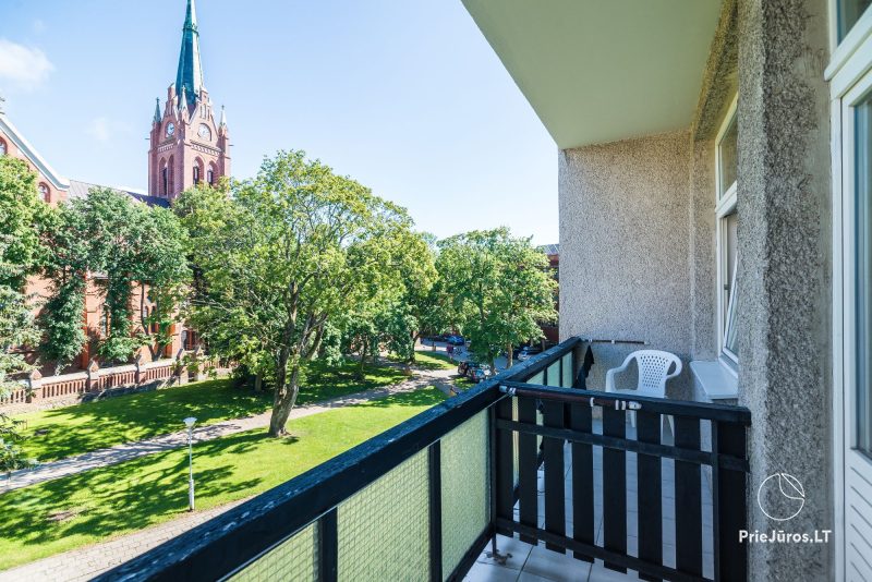 Rest in center of Palanga, next to the church