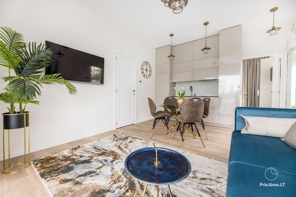 Basom home – My sea 3, Kunigiškiai – apartments with a terrace next to an eco pool, beautiful green area
