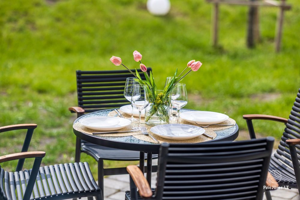 Basom home – My sea 3, Kunigiškiai – apartments with a terrace next to an eco pool, beautiful green area
