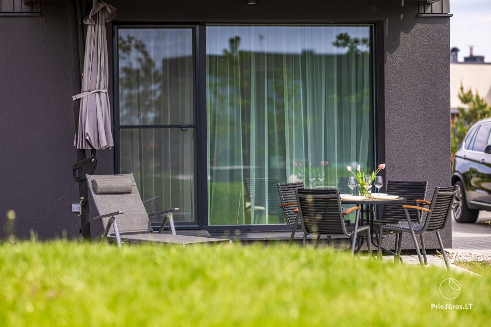 Basom home – My sea 3, Kunigiškiai – apartments with a terrace next to an eco pool, beautiful green area