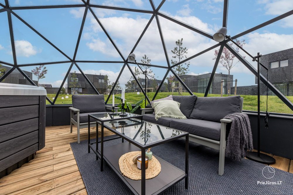 Basom home – My sea 3, Kunigiškiai – apartments with a terrace next to an eco pool, beautiful green area